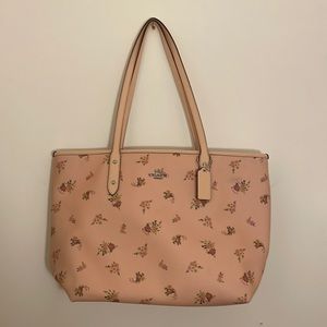 Coach floral bag
